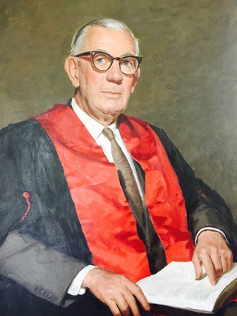 Dr Alan E Lee (courtesy of the Estate of William Dargie)